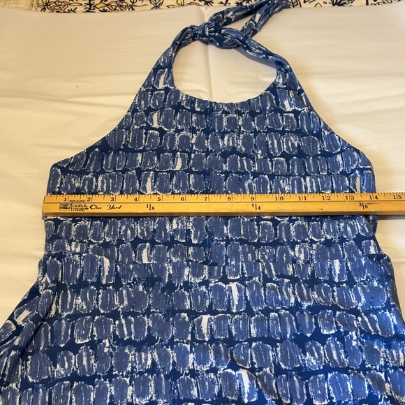 Susana Monaco Blue Halter Dress - Picture 12 of 13